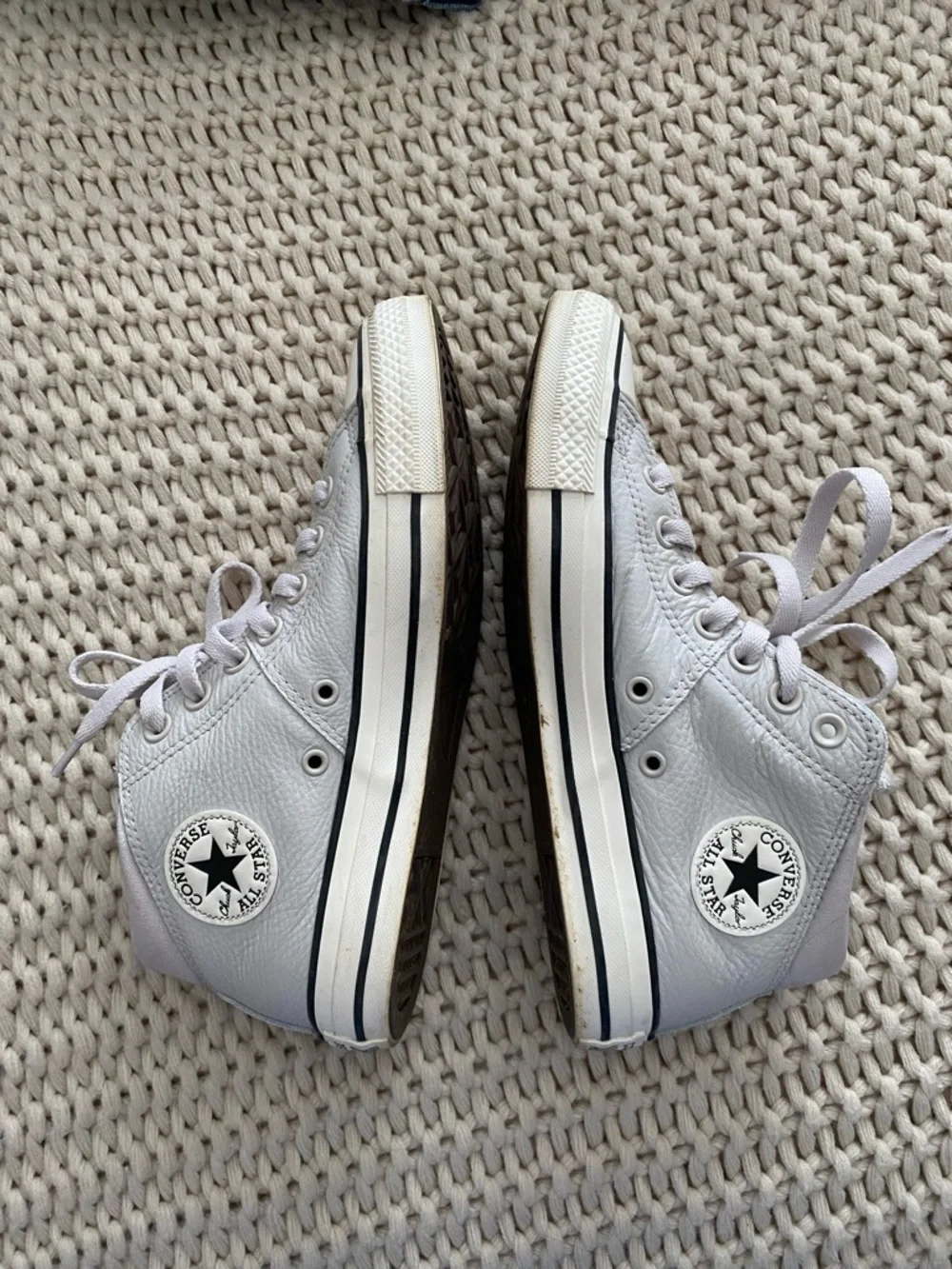 Converse Light Gray All Star Sneakers - Picture 2 of 6